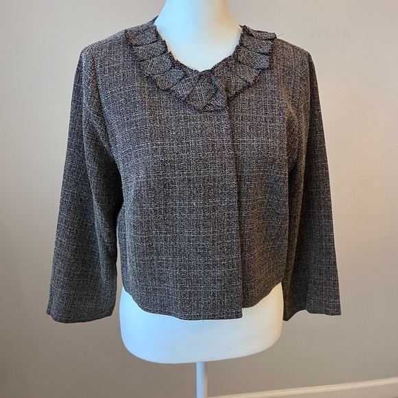 Danny & Nicole Chic Open-Front Jacket - Picture 2 of 7